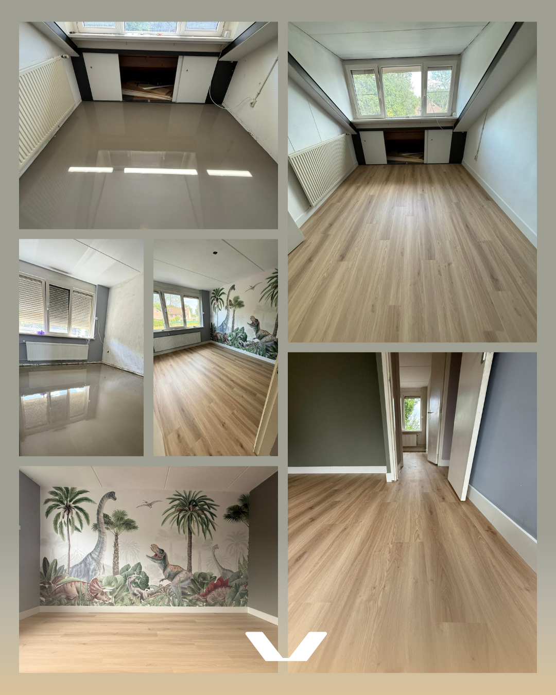 🏡 Project in beeld: nieuwe PVC vloer leggen op zolder en eerste verdieping in Hengelo