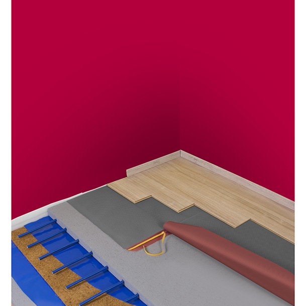 Heat-Foil ondervloer 1,2 mm voor vloerverwarming – installatie | Velora Floors