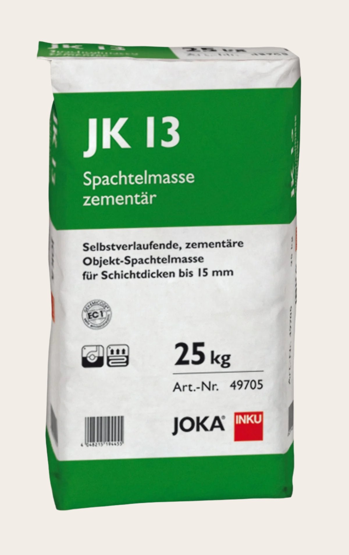 JK13 egalisatie cement zak 25 kg voor PVC en LVT | Velora Floors