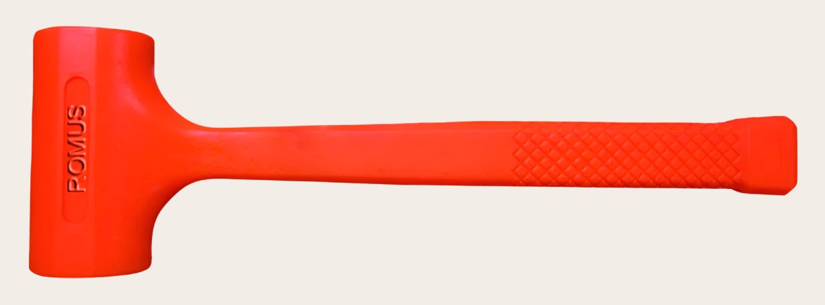 Terugslagloze laminaathamer zwaar oranje voor laminaat en klik-PVC | Velora Floors