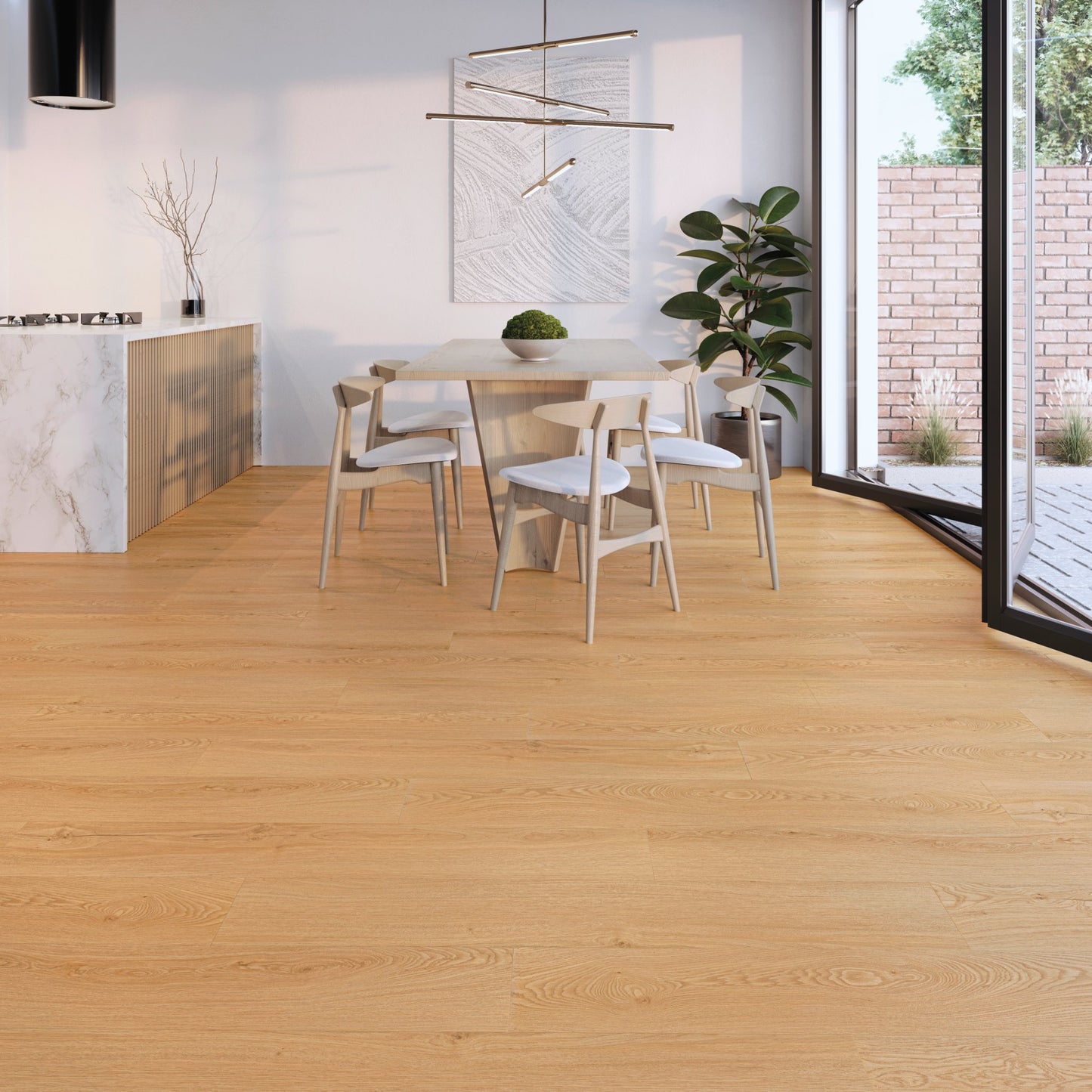 PVC vloer Plank Ambered Elegance 2882 DB – sfeerimpressie interieur | Velora Floors
