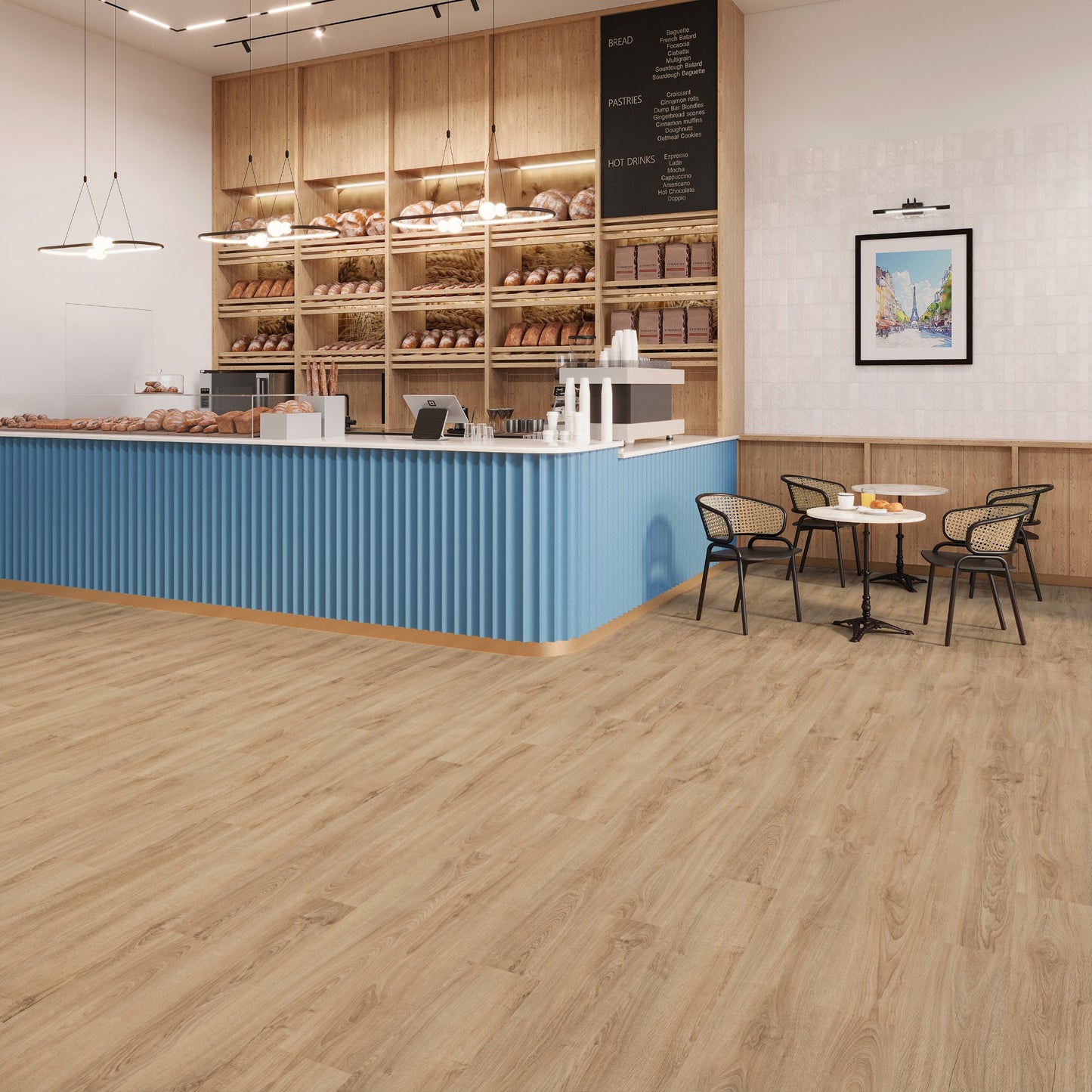 PVC vloer Plank Forest Oak 5911 DB, sfeerimpressie interieur | Velora Floors