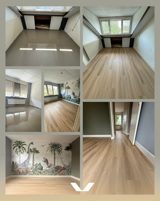 Project in beeld: nieuwe PVC vloer leggen op zolder en eerste verdieping in Hengelo