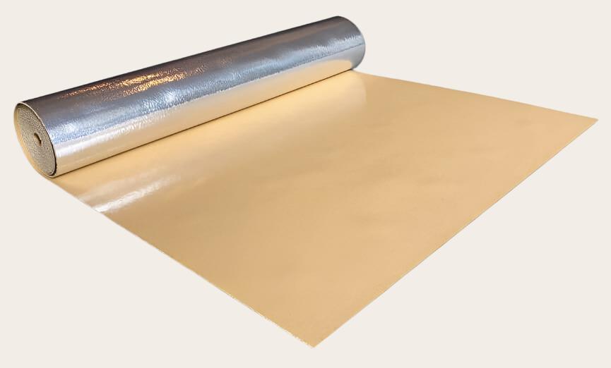 AcoustiMax 2,8 mm PU-rubber geluidsisolerende ondervloer 10 m² | Velora Floors