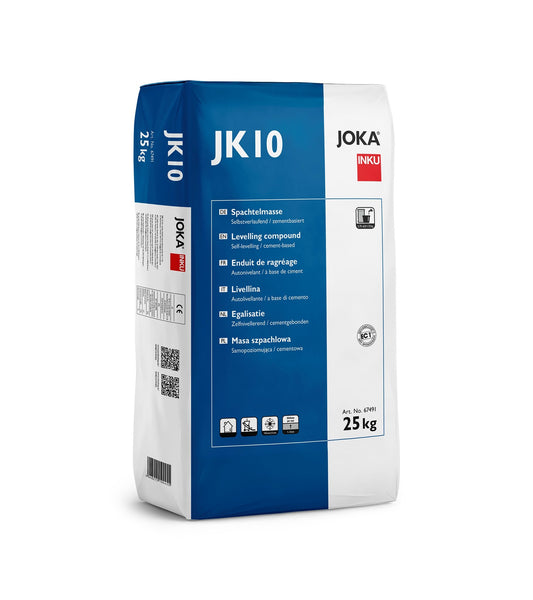 JK10 Egalisatie Cement 25 kg – productfoto | Velora Floors