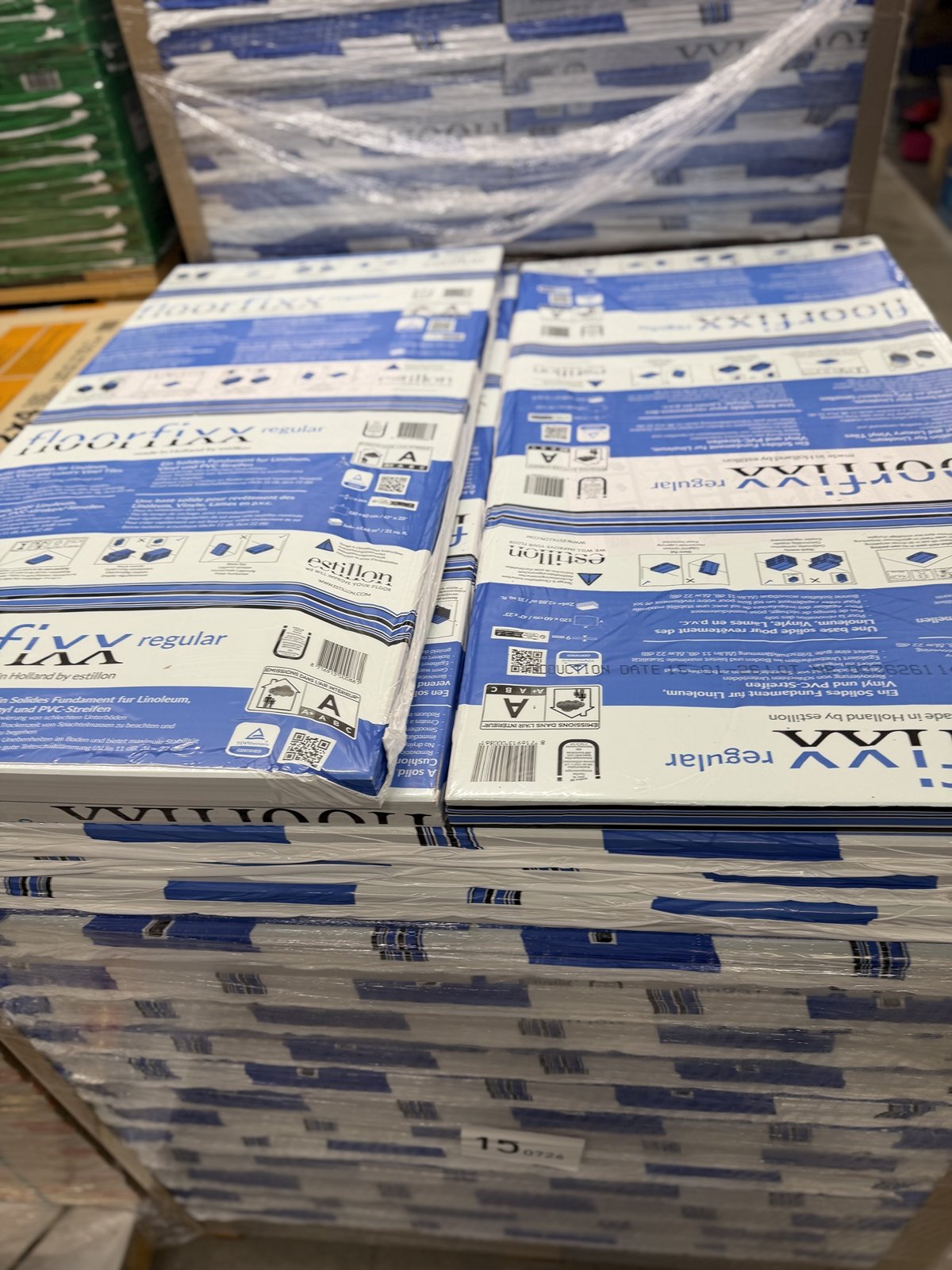Floorfixx Regular 9mm ondervloer 120x60cm 2,88 m2 per pak, verpakking | Velora Floors