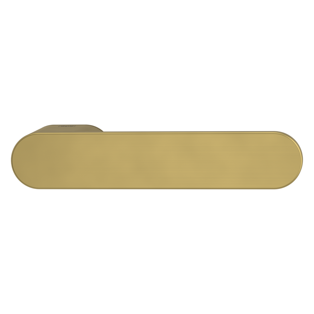 Griffwerk AVUS ONE Roseless deurkruk Brushed Gold – detailfoto | Velora Floors