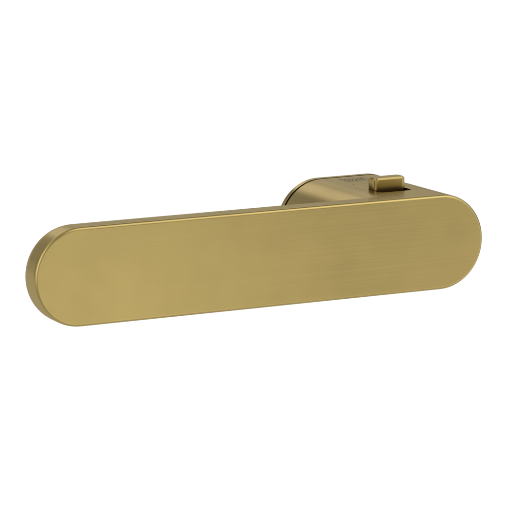 Griffwerk AVUS ONE Smart2Lock deurkruk Brushed Gold links – productfoto | Velora Floors