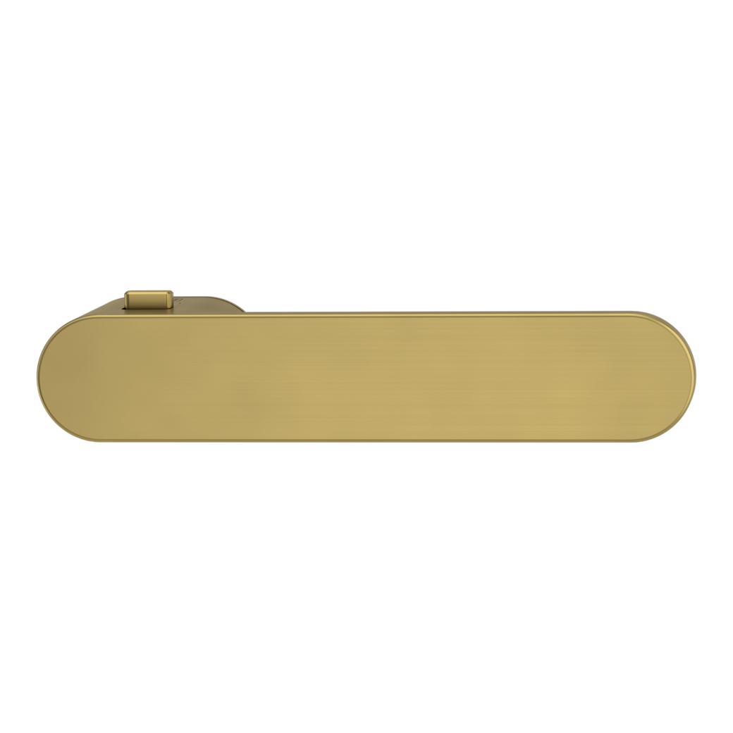 Griffwerk AVUS ONE Smart2Lock deurkruk Brushed Gold rechts – detailfoto | Velora Floors