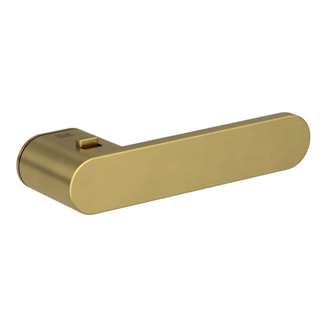 Griffwerk AVUS ONE Smart2Lock deurkruk Brushed Gold rechts – productfoto | Velora Floors