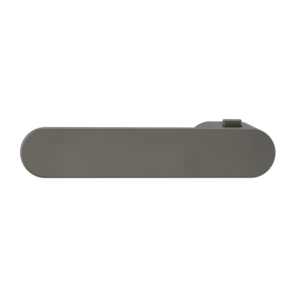 Griffwerk AVUS ONE Smart2Lock deurkruk Cashmere Grey links – detailfoto | Velora Floors