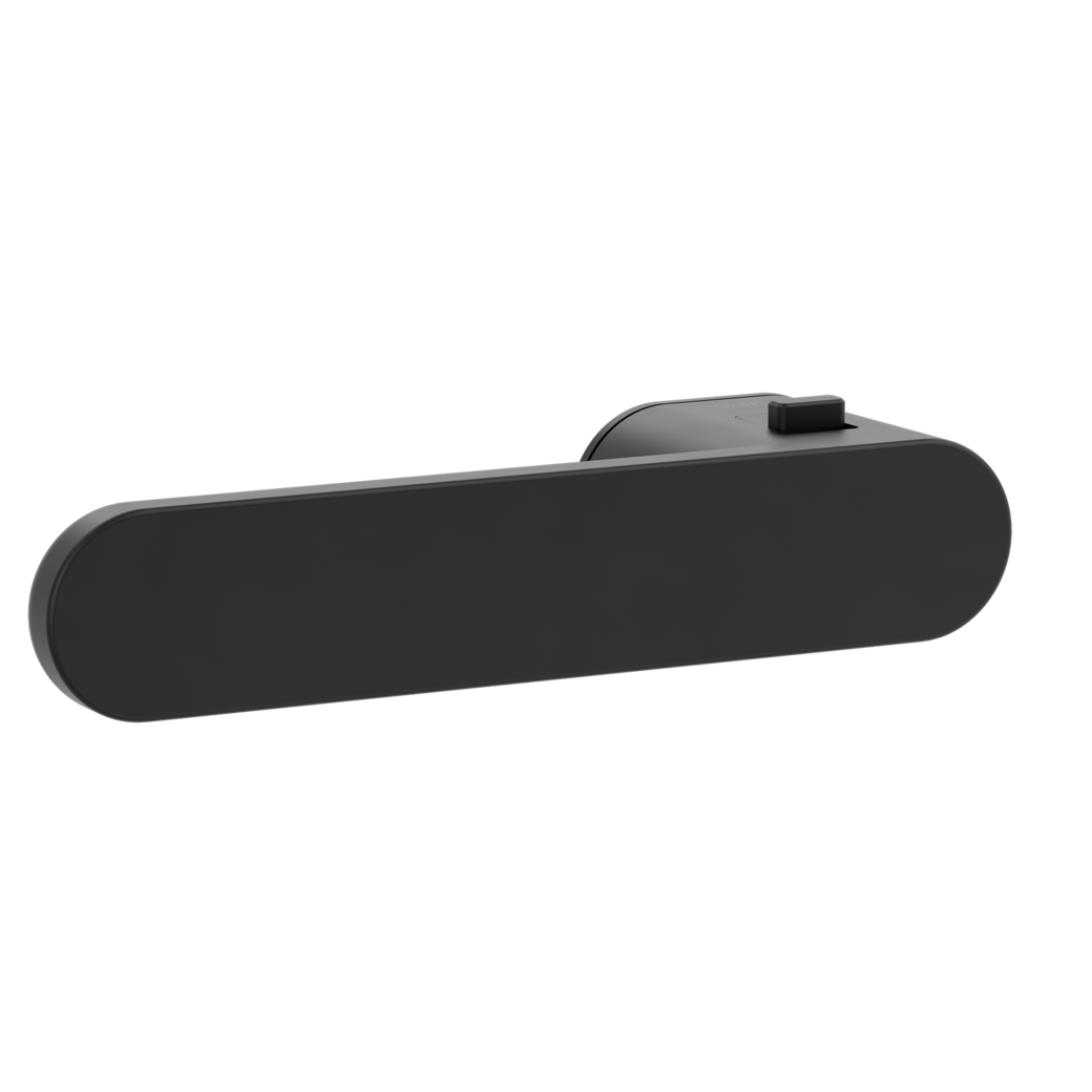 Griffwerk AVUS ONE Smart2Lock deurkruk Graphite Black links – productfoto | Velora Floors