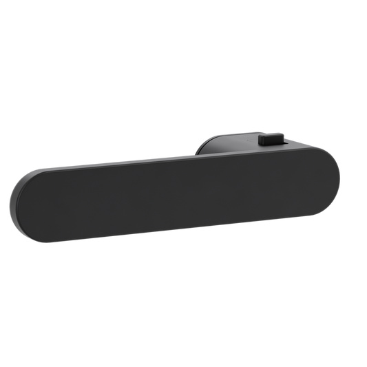 Griffwerk AVUS ONE Smart2Lock deurkruk Graphite Black links – productfoto | Velora Floors