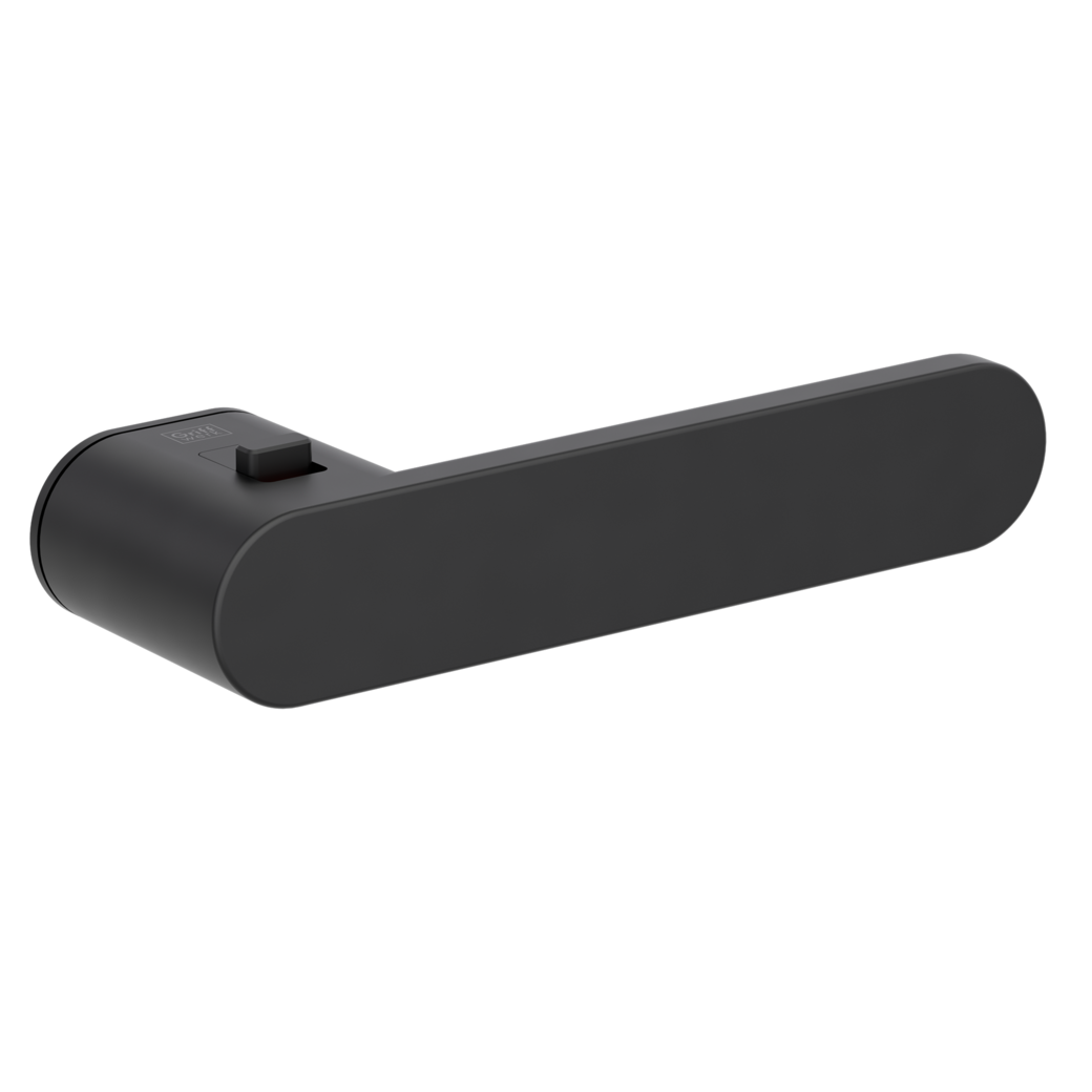 Griffwerk AVUS ONE Smart2Lock deurkruk Graphite Black rechts – productfoto | Velora Floors