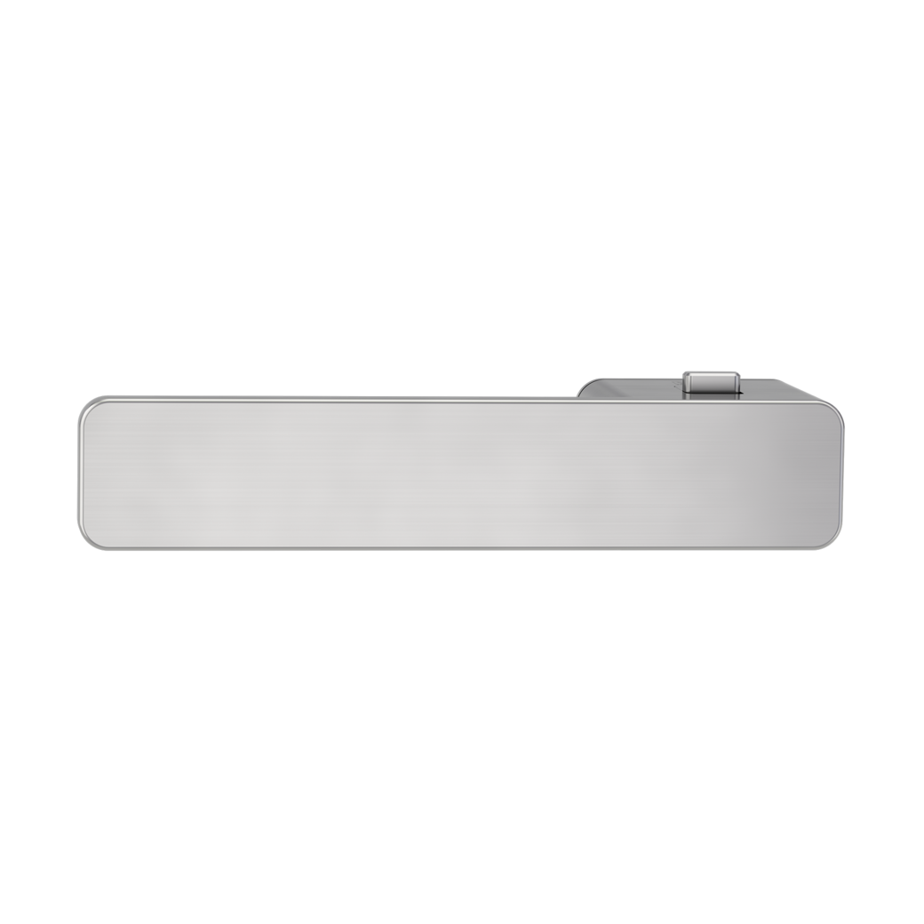 Griffwerk R8 ONE Smart2Lock deurkruk Velvet Grey links – detailfoto | Velora Floors