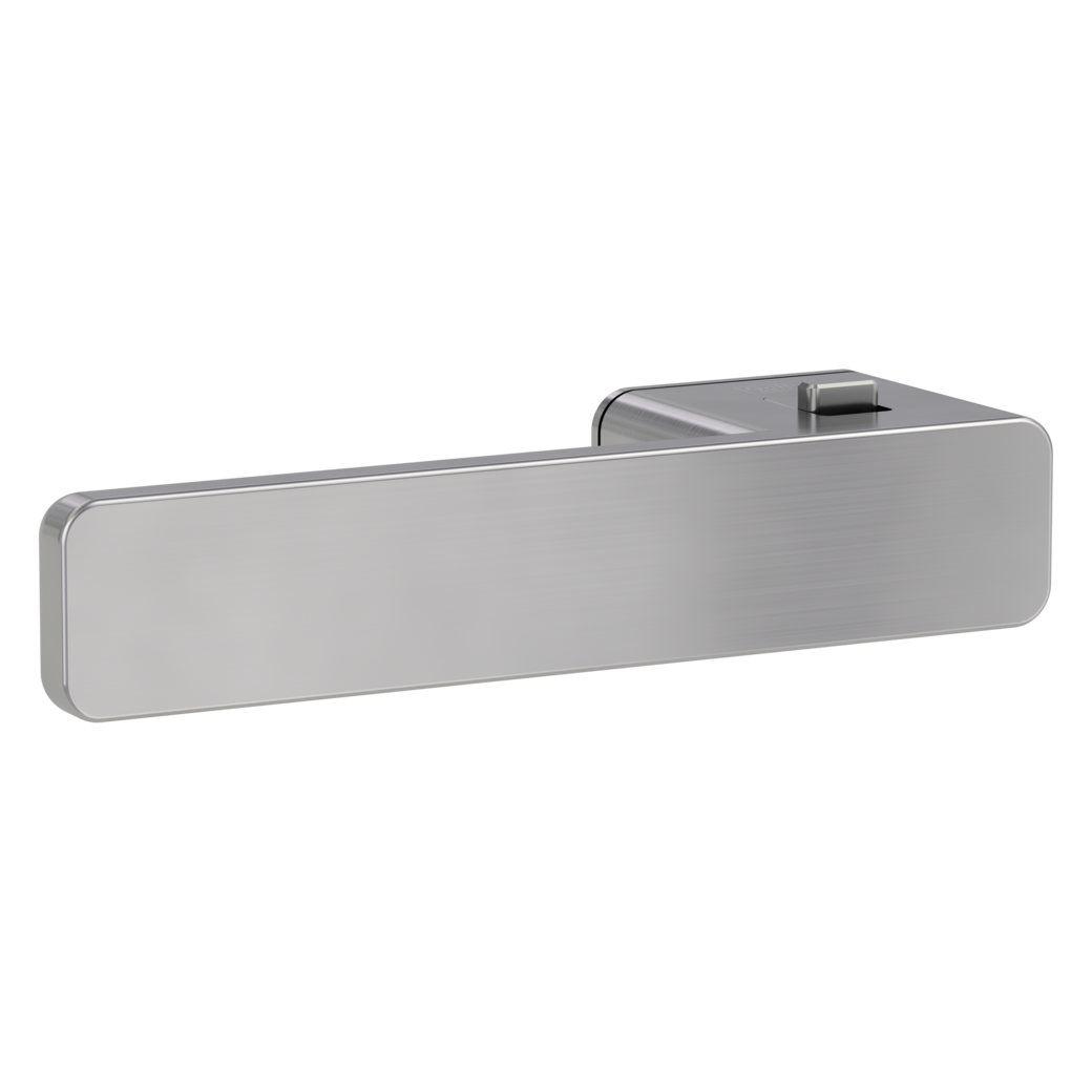 Griffwerk R8 ONE Smart2Lock deurkruk Velvet Grey links – productfoto | Velora Floors