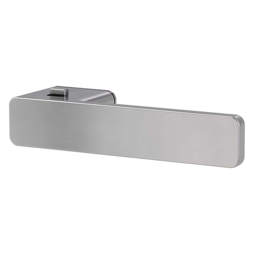 Griffwerk R8 ONE Smart2Lock deurkruk Velvet Grey rechts – detailfoto | Velora Floors