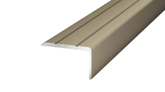 Hoekstrip 25x15 mm edelstaal mat zelfklevend 300 cm – productfoto | Velora Floors