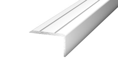 Hoekstrip 25x15 mm zilver zelfklevend aluminium 300 cm – productfoto | Velora Floors