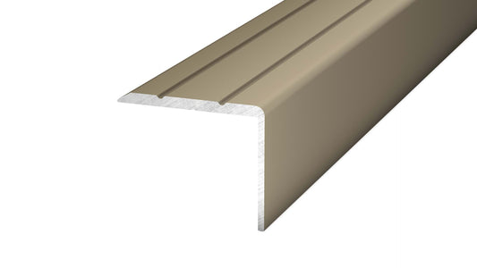 Hoekstrip 25x20 mm edelstaal mat zelfklevend 300 cm – productfoto | Velora Floors