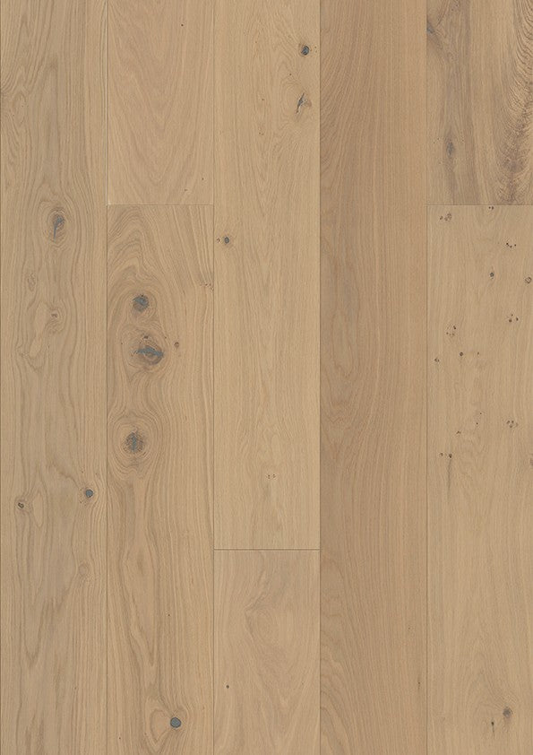 Houten vloer Parket Eiken Geborsteld Creme E5214 – productfoto | Velora Floors