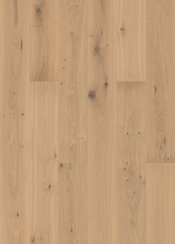 Houten vloer Parket Eiken Geborsteld Creme E5714 – productfoto | Velora Floors