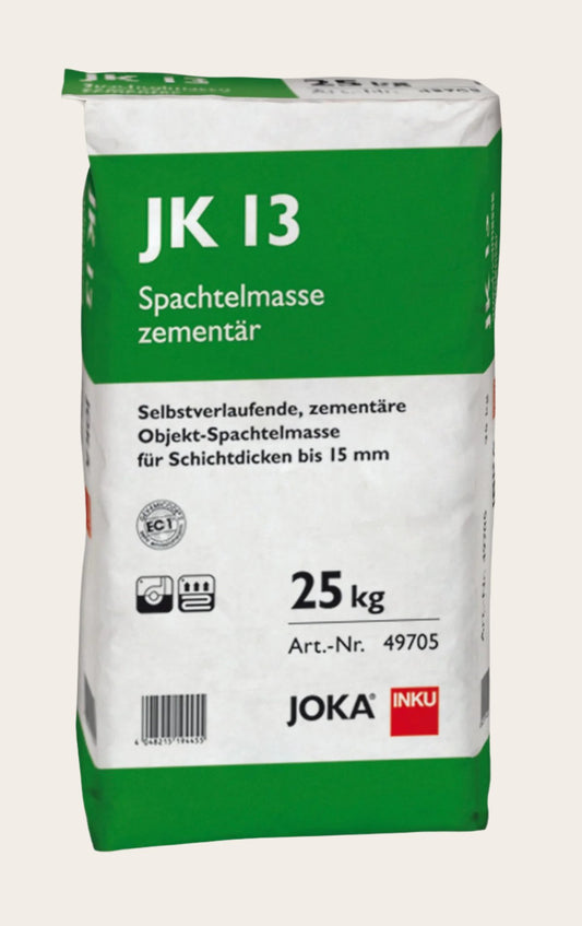 JK13 egalisatie cement zak 25 kg voor PVC en LVT | Velora Floors