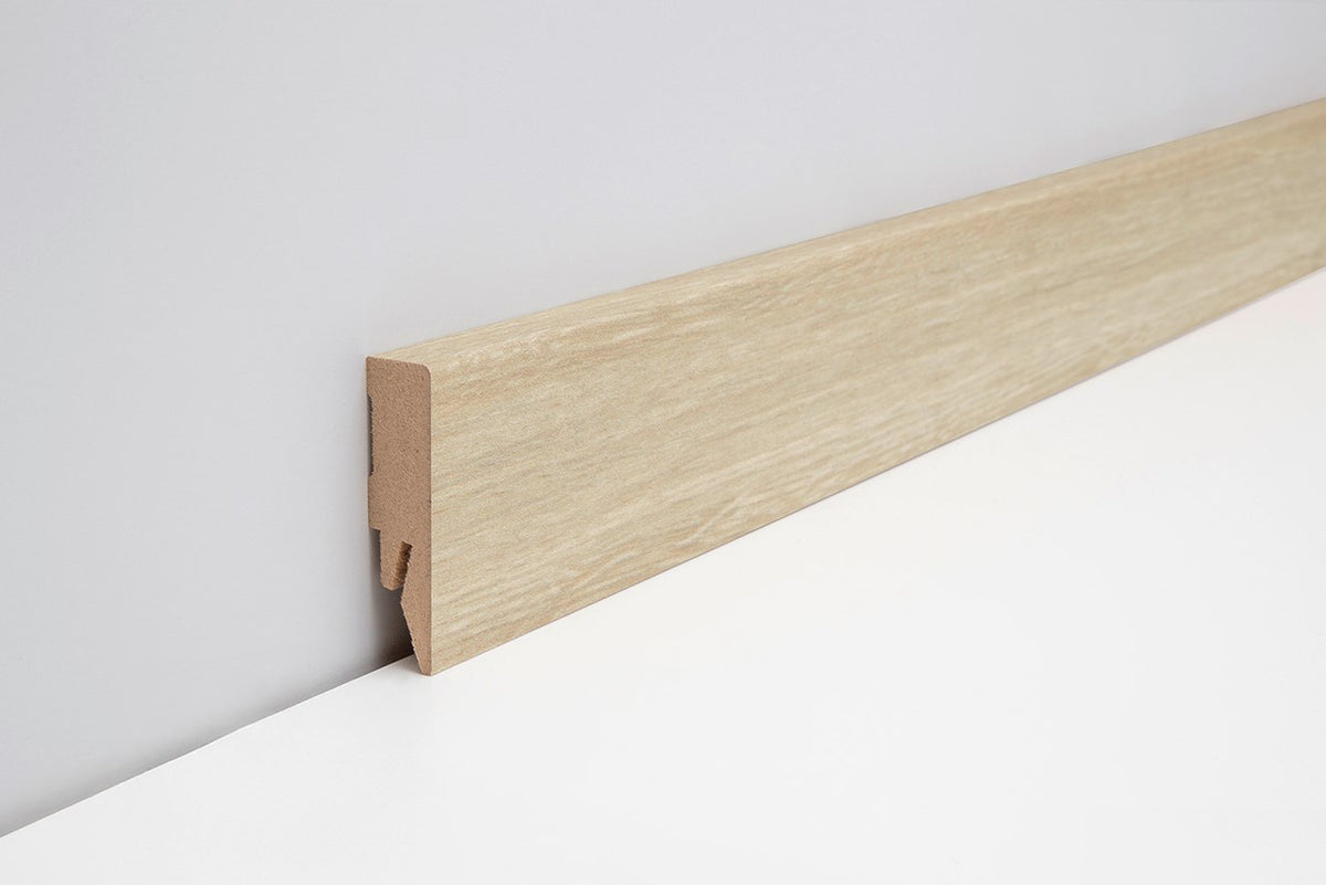 JOKA plakplint FinishFolie kleur L116, 14x58 mm, per staaf van 2,4 m | Velora Floors
