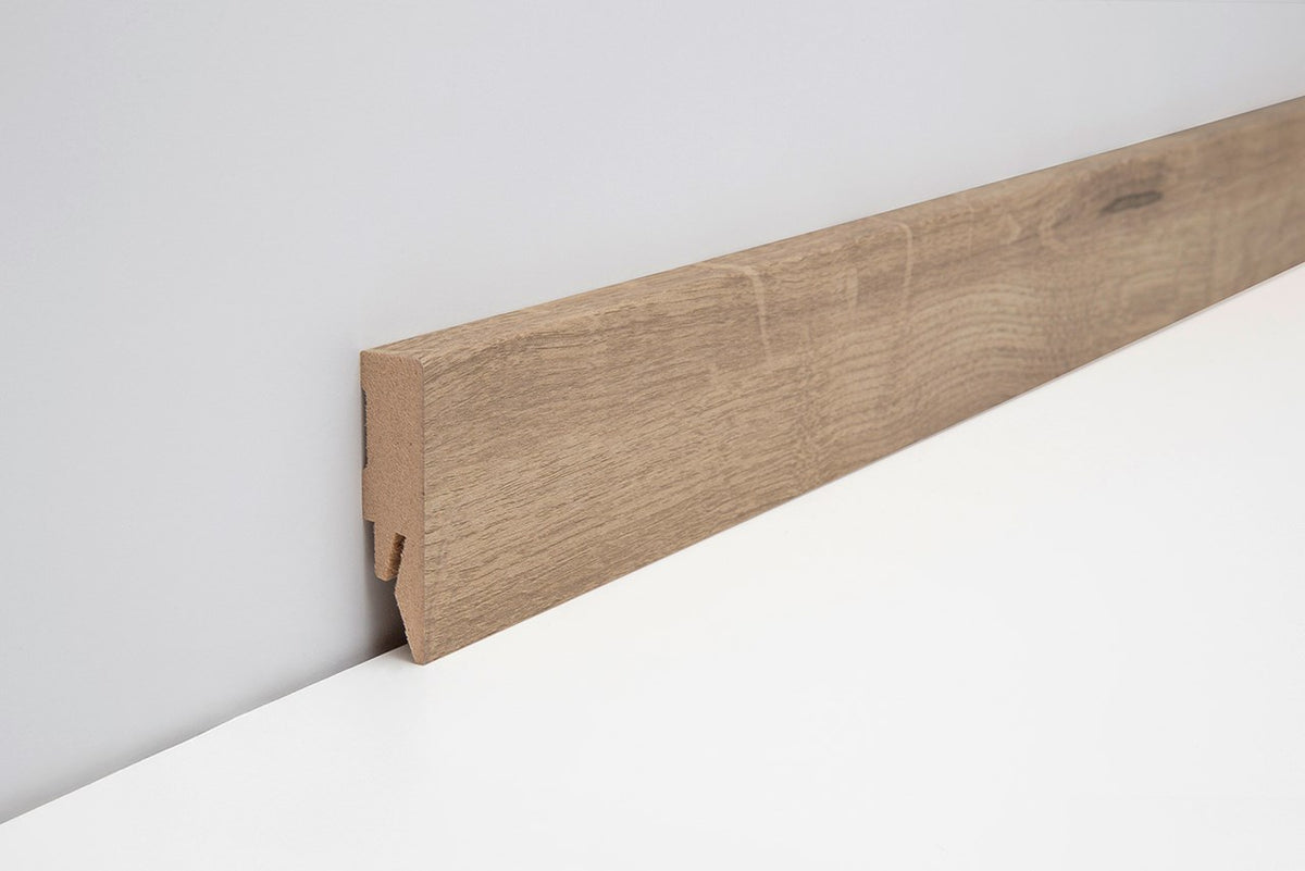 JOKA plakplint FinishFolie kleur L128, 14x58 mm, per staaf van 2,4 m | Velora Floors