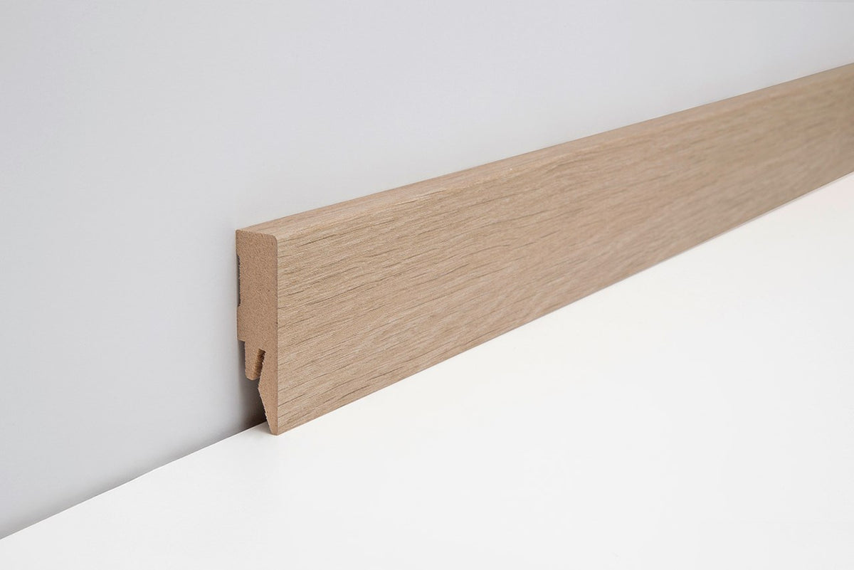 JOKA plakplint FinishFolie kleur L136, 14x58 mm, per staaf van 2,4 m | Velora Floors
