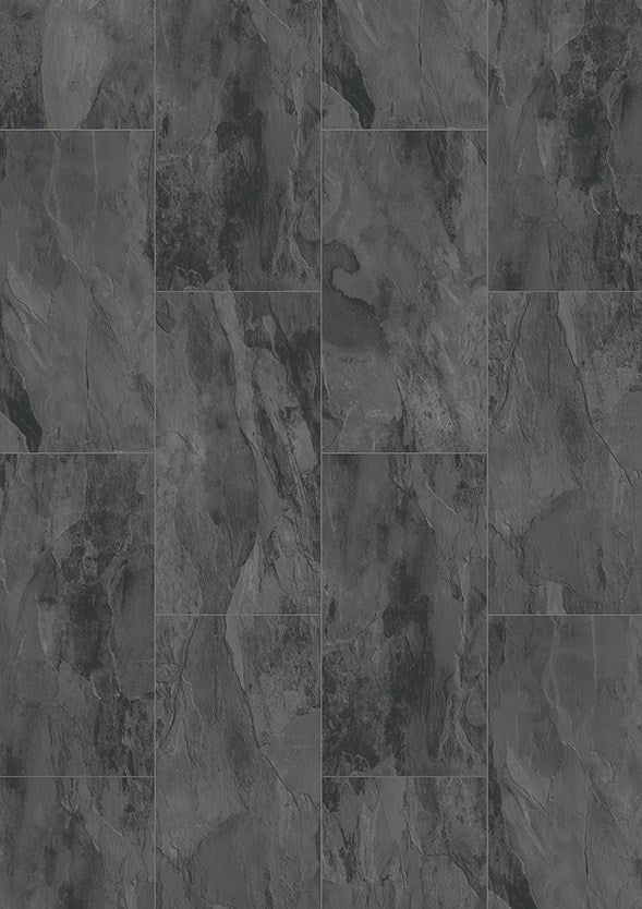 JOKA HOMEline laminaat tegel Slate Carbon 3626, productfoto | Velora Floors