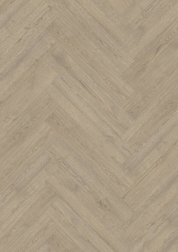 JOKA Skyline visgraat laminaat Oak Chateau Brown 5918, productfoto | Velora Floors