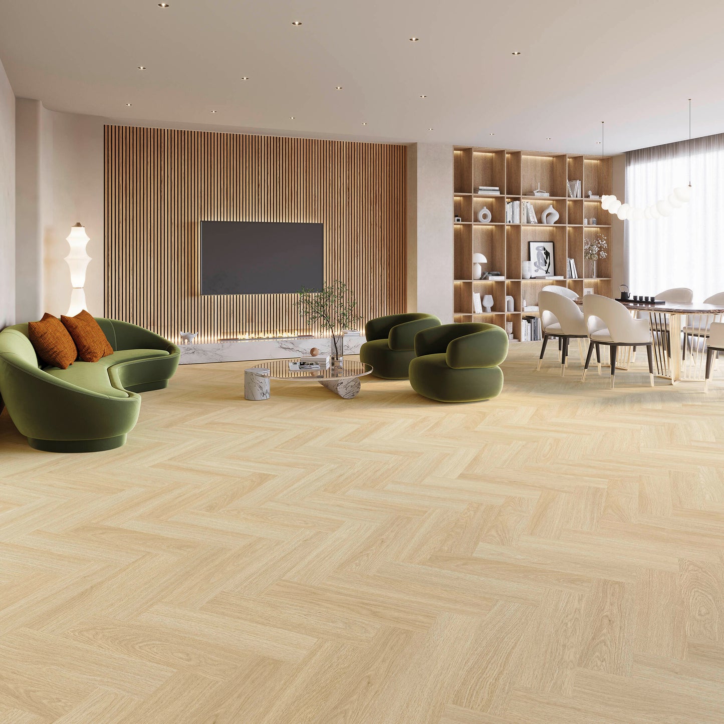 Velora Floors LVT DB Almond Oak Hongaarse Punt 5801