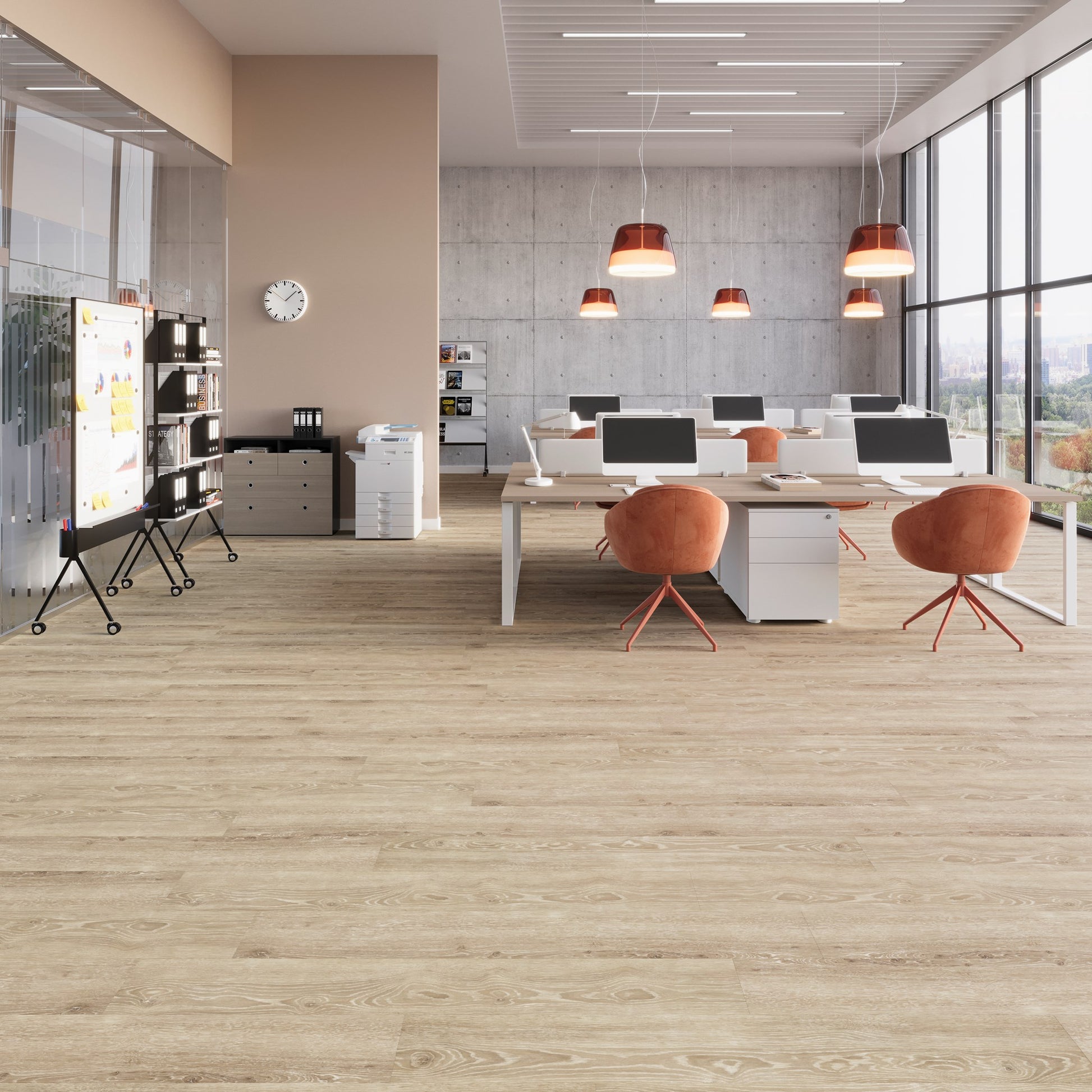 PVC vloer Plank Ivory Oak DB 5308 – detailfoto | Velora Floors