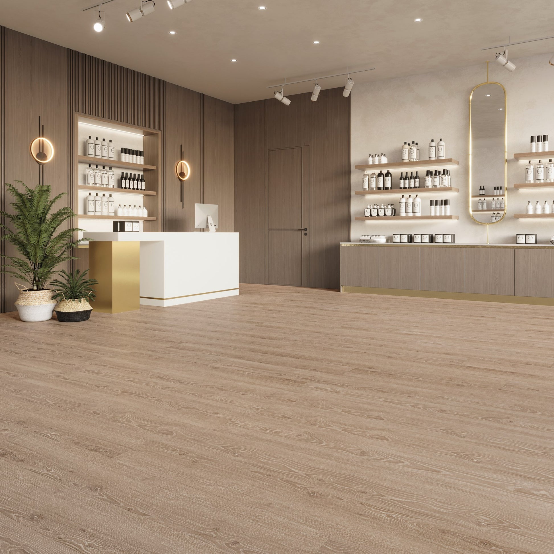 PVC vloer Plank Perfect Tanned Oak DB 5304 – detailfoto | Velora Floors