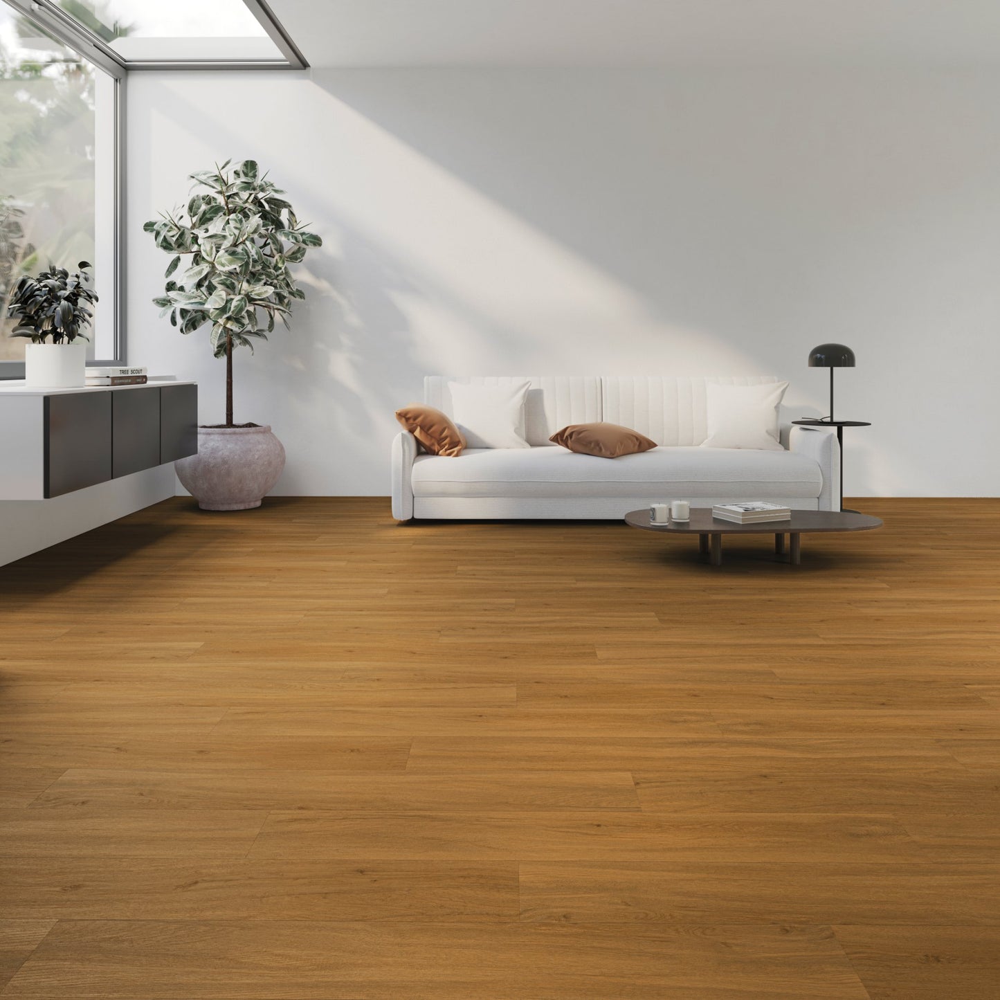 PVC vloer Plank Pure Oak 2812 DB – sfeerimpressie interieur | Velora Floors